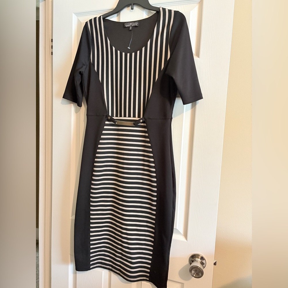 Black and Tan Almost Famous Brand Dress